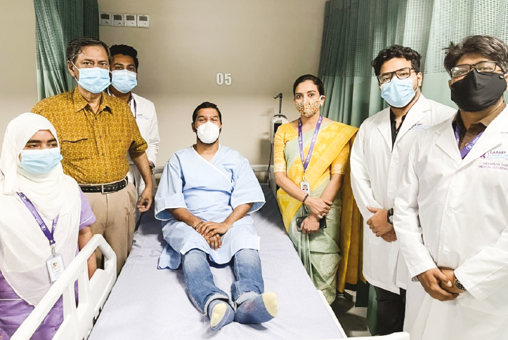 First international patients